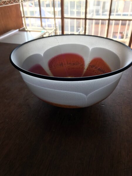 ガラス菓子鉢１
