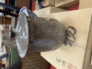 現川焼 臥牛茶器買取ました。骨董品