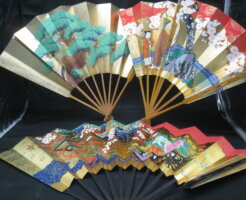 十松屋の御舞扇買取りました/骨董品買取の福岡玄燈舎