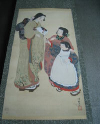 日本画掛軸を買取りました/福岡