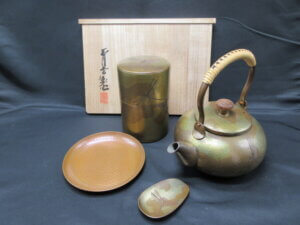 玉川堂の茶器セット買取りました・福岡