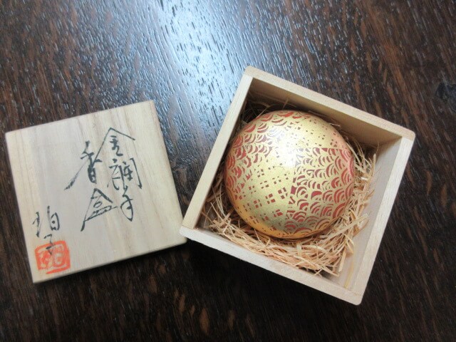 小野珀子さんの香合です/茶道具の買取は福岡玄燈舎