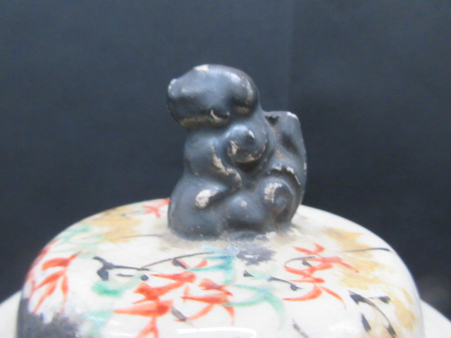 摘みは獅子ですね/骨董の買取は福岡玄燈舎