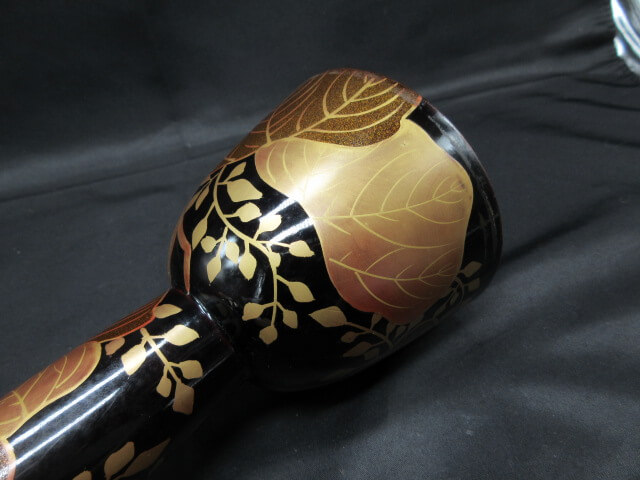 黒漆と金蒔絵が美しい胴です/骨董品の買取は福岡玄燈舎