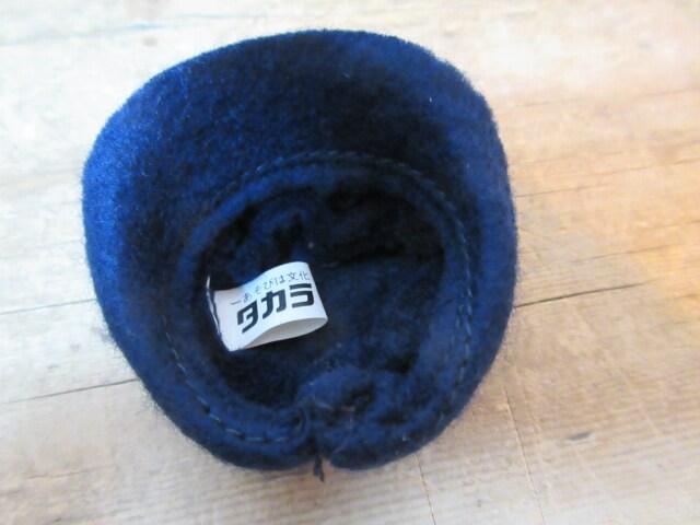 帽子には「タカラ」のタグ/昭和レトロな買取も福岡玄燈舎